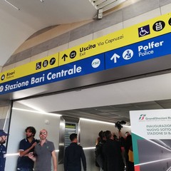 Apre il nuovo sottopassaggio di Bari centrale