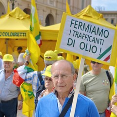 Agricoltori in piazza Coldiretti