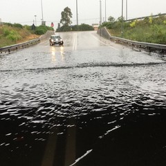 gli allagamenti in città