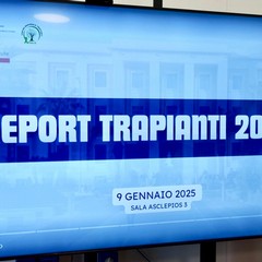 Conferenza report trapianti 2024 al Policlinico di Bari