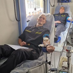 donazione sangue allievi finanzieri