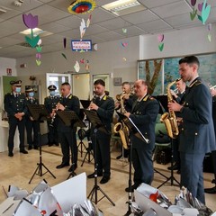 Fanfara della Legione Allievi al Policlinico