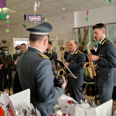 Fanfara della Legione Allievi al Policlinico