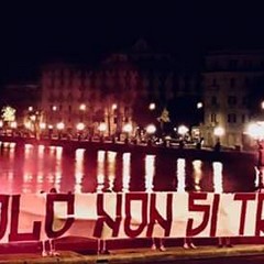 Striscioni in città