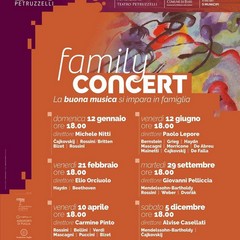 Il programma dei Family Concert