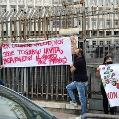 Protesta lavoratori bingo Ambassador