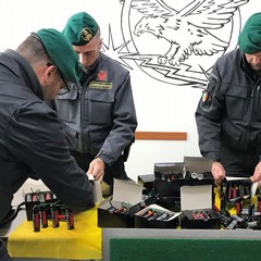 Il sequestro della Guardia di Finanza