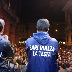 Matteo Salvini a Bari per Fabio Romito