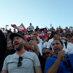 I tifosi durante l'incontro