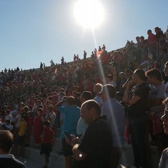 I tifosi durante l'incontro