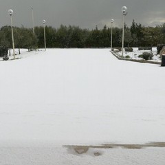 La Puglia sotto la neve