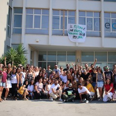 La protesta dei dipendenti