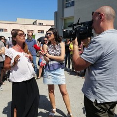 La protesta dei dipendenti