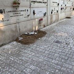 degrado cimitero di bari