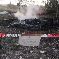 L'incendio a Santa Rita