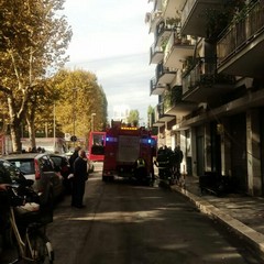 L'incendio in corso Mazzini