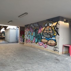 I murales al mercato di corso Mazzini