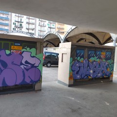 I murales al mercato di corso Mazzini