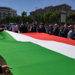 La manifestazione del centrodestra a Bari