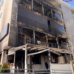 L'incendio a Sant'Anna