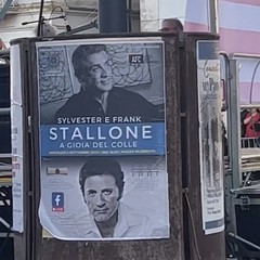 Sylvester Stallone a Gioia del Colle