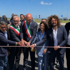 Inaugurazione del nuovo ponte sulla S P