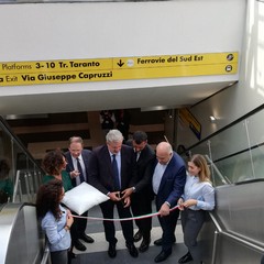 Apre il nuovo sottopassaggio di Bari centrale