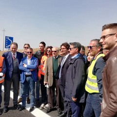 Inaugurazione primo tratto della Bari-Matera