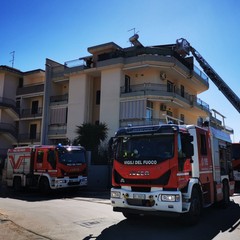 Incendio appartamento