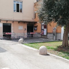 incendio polizia locale adelfia