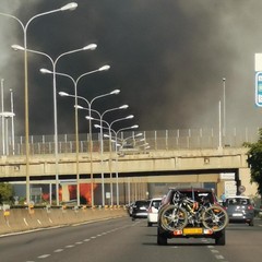 Incendio statale bari