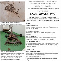 Locandina mostra Leonardo