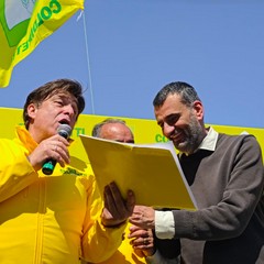 Manifestazione Coldiretti Lungomare di Bari