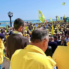 Manifestazione Coldiretti Lungomare di Bari