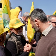 Manifestazione Coldiretti Lungomare di Bari