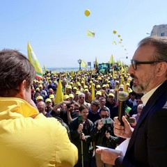 Manifestazione Coldiretti Lungomare di Bari