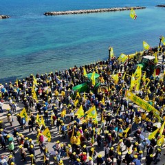 Manifestazione Coldiretti Lungomare di Bari