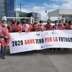 Manifestazione dei fotografi a Bari