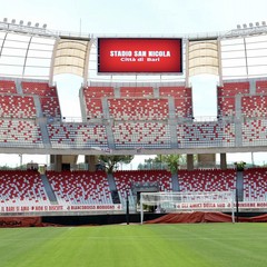 maxischermo stadio san nicola