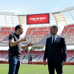 maxischermo stadio san nicola