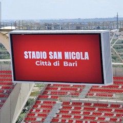 maxischermo stadio san nicola