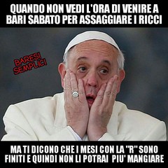 I meme su Papa Francesco a Bari