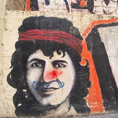 murale vandalizzato