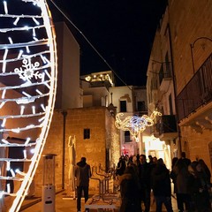 Le luminarie a Polignano