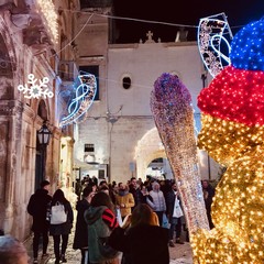 Le luminarie a Polignano