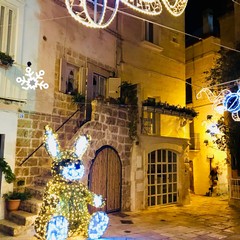 Le luminarie a Polignano