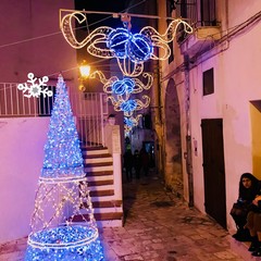 Le luminarie a Polignano