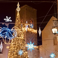 Le luminarie a Polignano