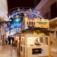 Le luminarie a Polignano