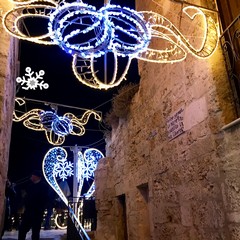 Le luminarie a Polignano